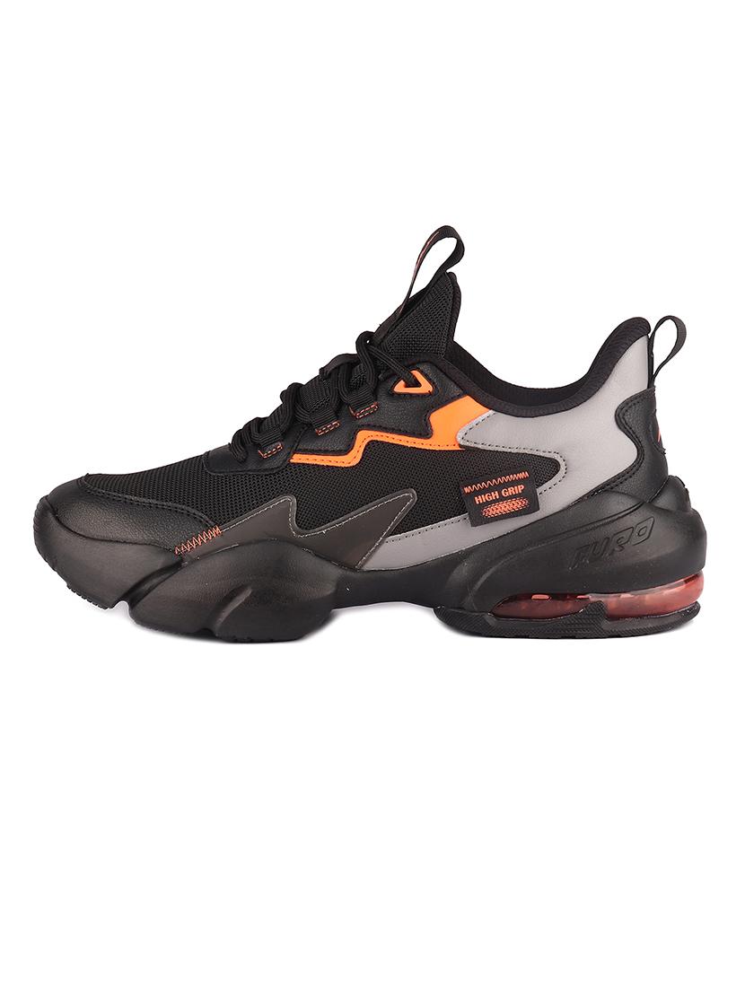 black lace up sport shoe - 18056822 - Standard Image - 2
