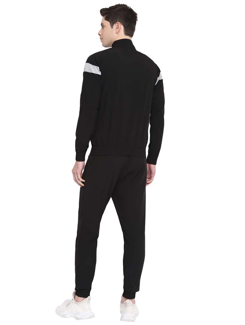 black striped track pant full length track suit - 18058392 -  Standard Image - 2