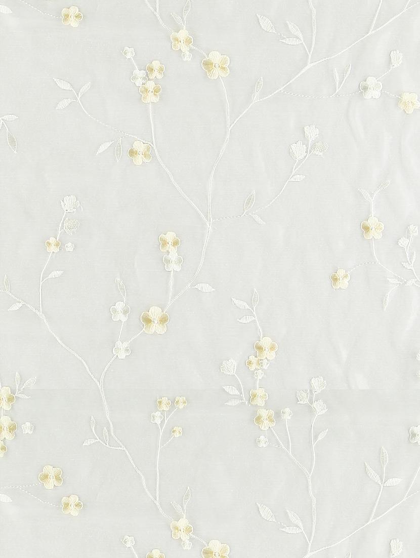 gm 7 feet floral grommet single sheer door curtain panel - 18058700 - Standard Image - 2