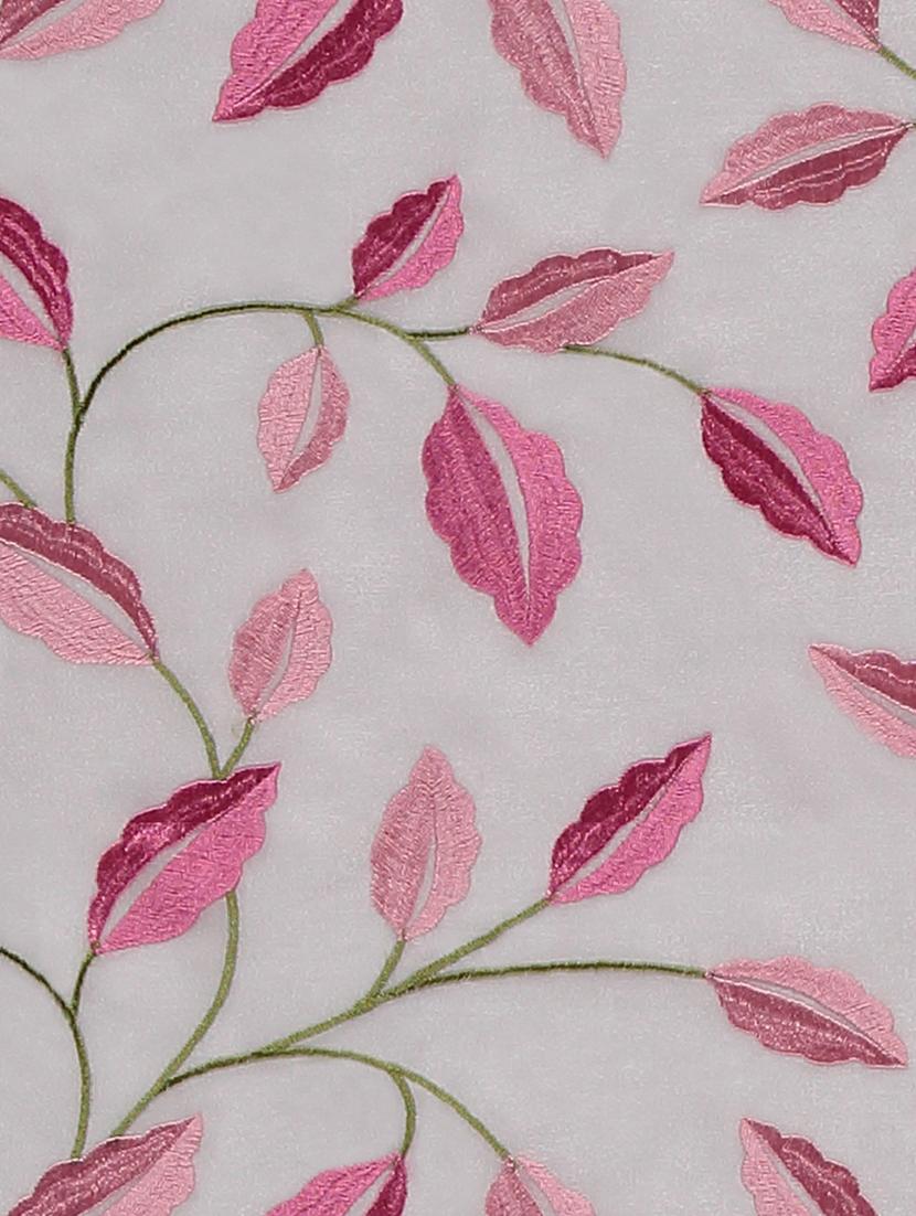gm 7 feet floral grommet single sheer door curtain panel - 18058711 - Standard Image - 2