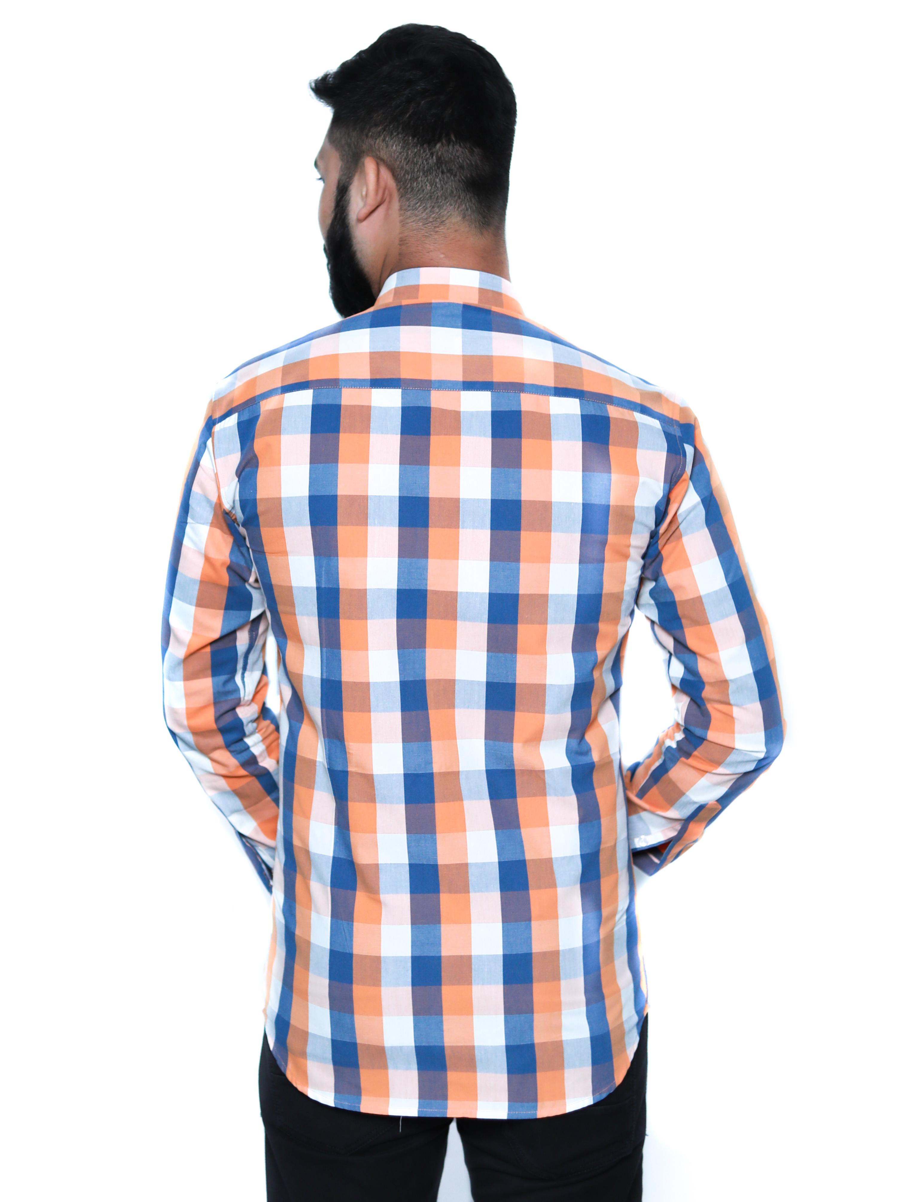 leeway international men's blue white checkered - 18059063 - Standard Image - 2