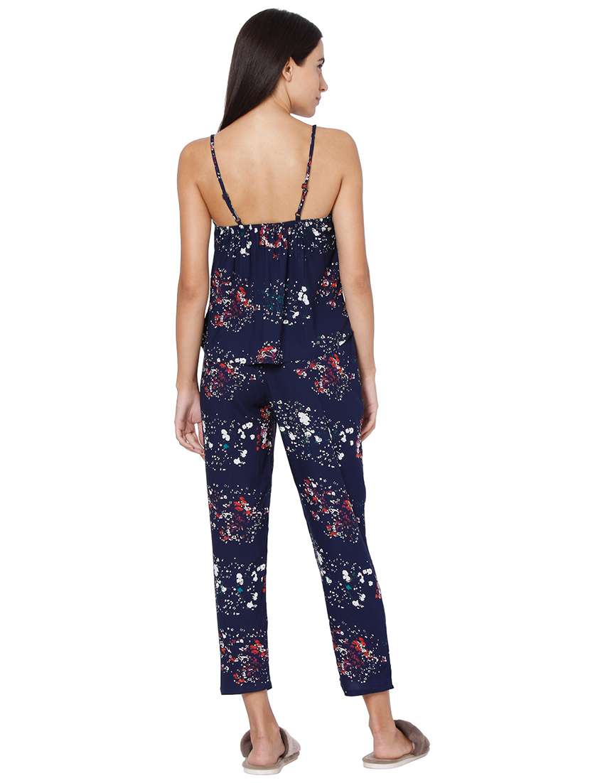 printed nightwear capri set - 18059954 -  Standard Image - 2