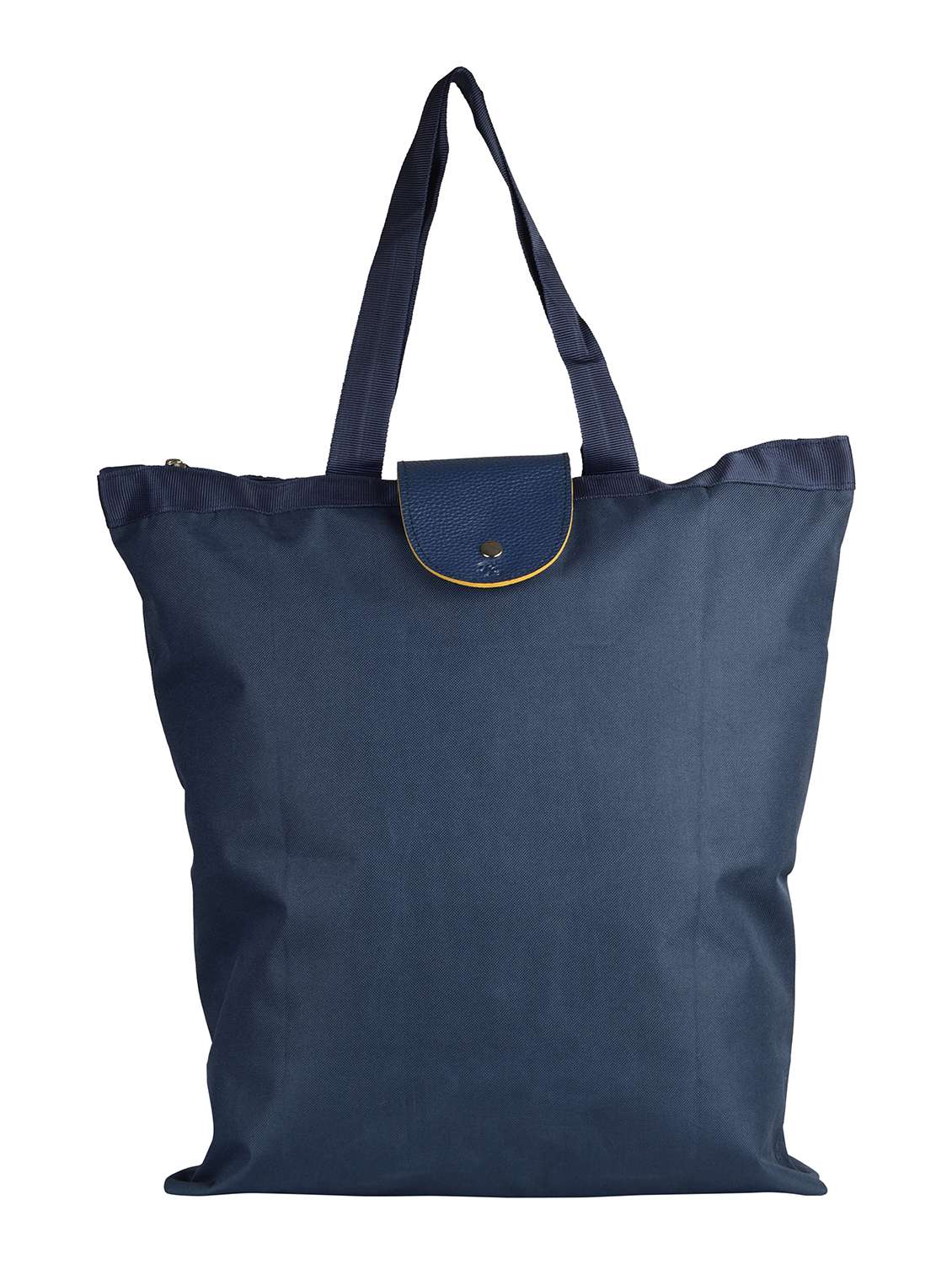 blue polyester regular shopping bag
