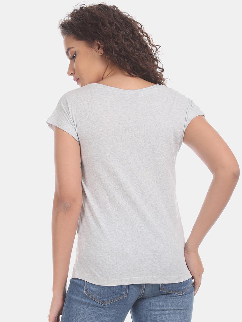 white cotton regular tshirt - 18064015 - Standard Image - 2