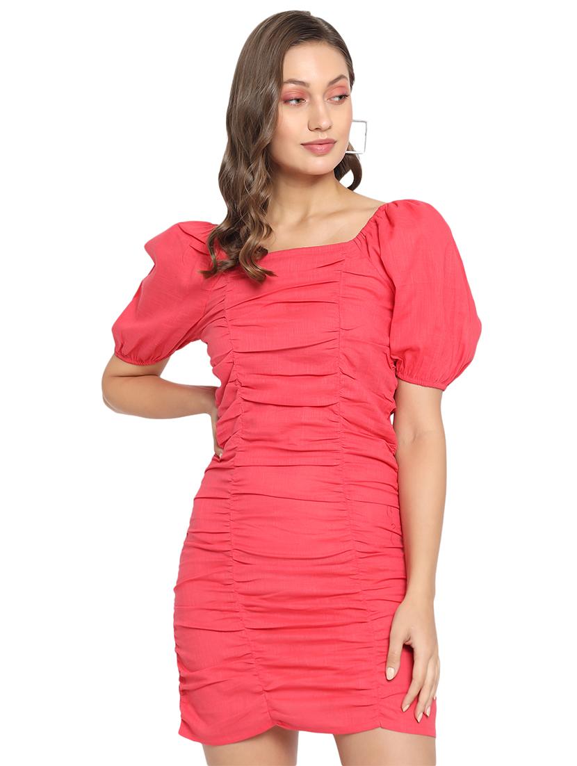 women's bodycon solid dress - 18066096 - Zoom Image - 0