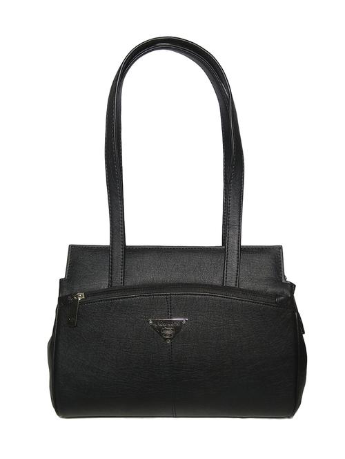 black leatherette (pu) handbag - 18067024 -  Standard Image - 0