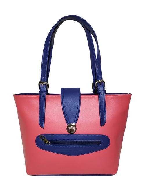 red leatherette (pu) handbag - 18067070 -  Standard Image - 0