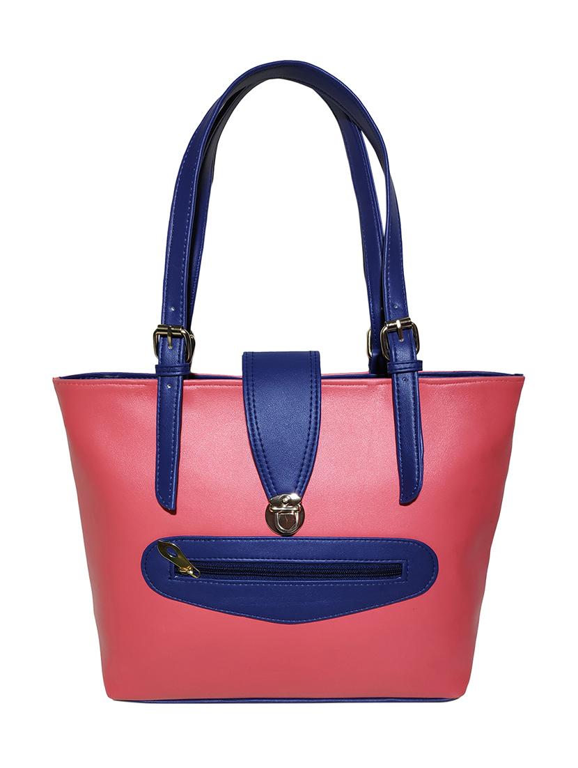 red leatherette (pu) handbag - 18067070 -  Zoom Image - 0
