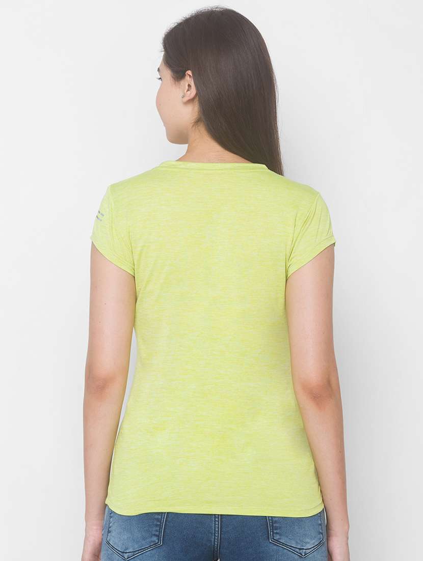 women's plain round neck t-shirt - 18068225 -  Standard Image - 2