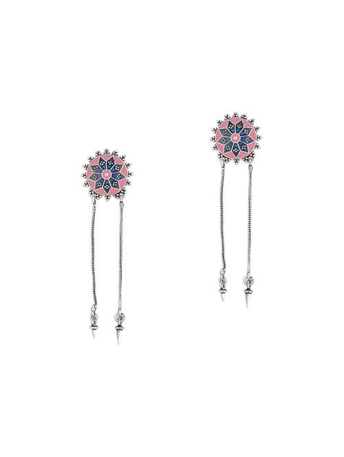 silver metal earring - 18072010 -  Standard Image - 0