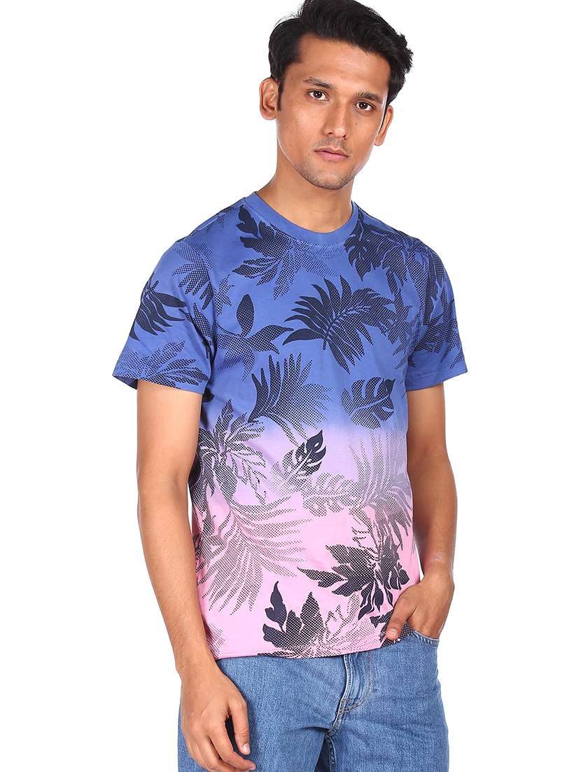 purist blue printed t-shirt