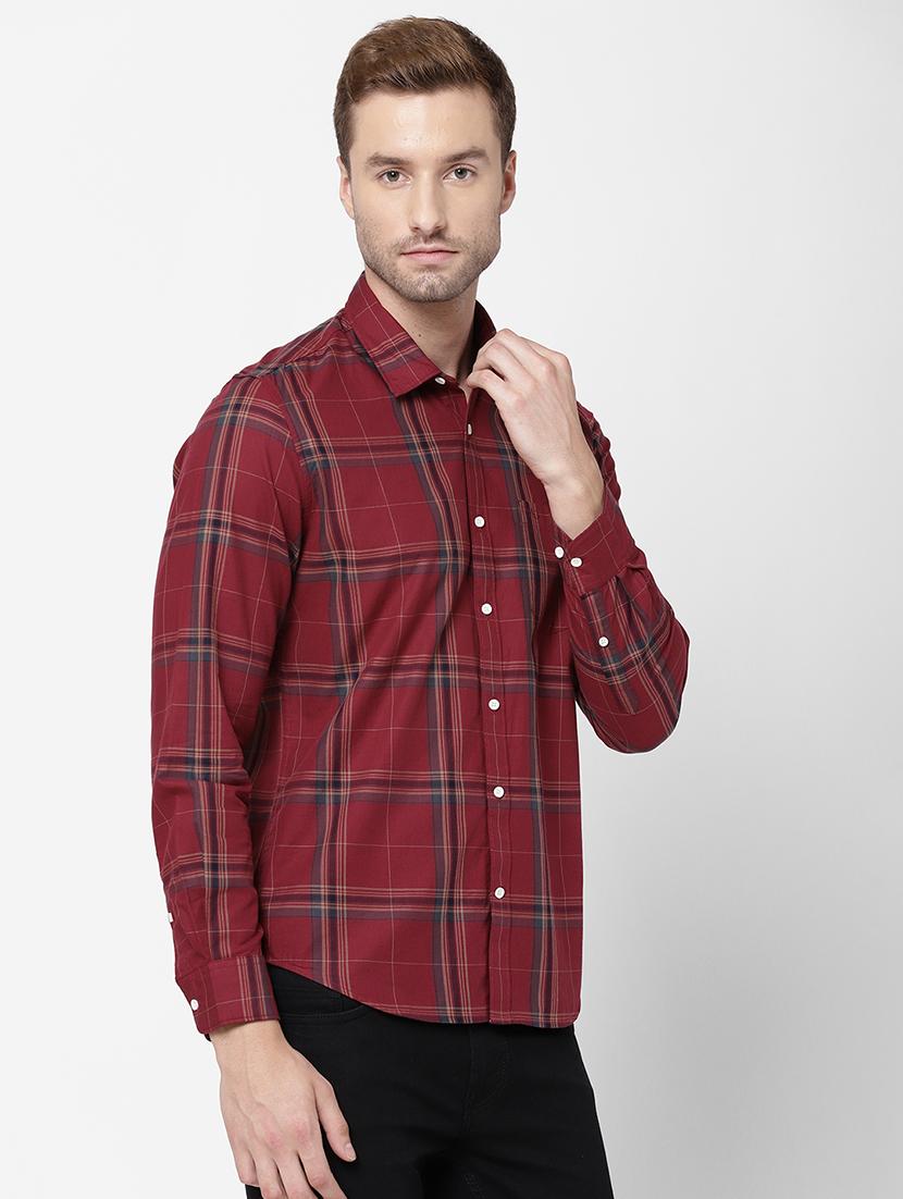 mens checks casual shirt - 18076517 - Standard Image - 2