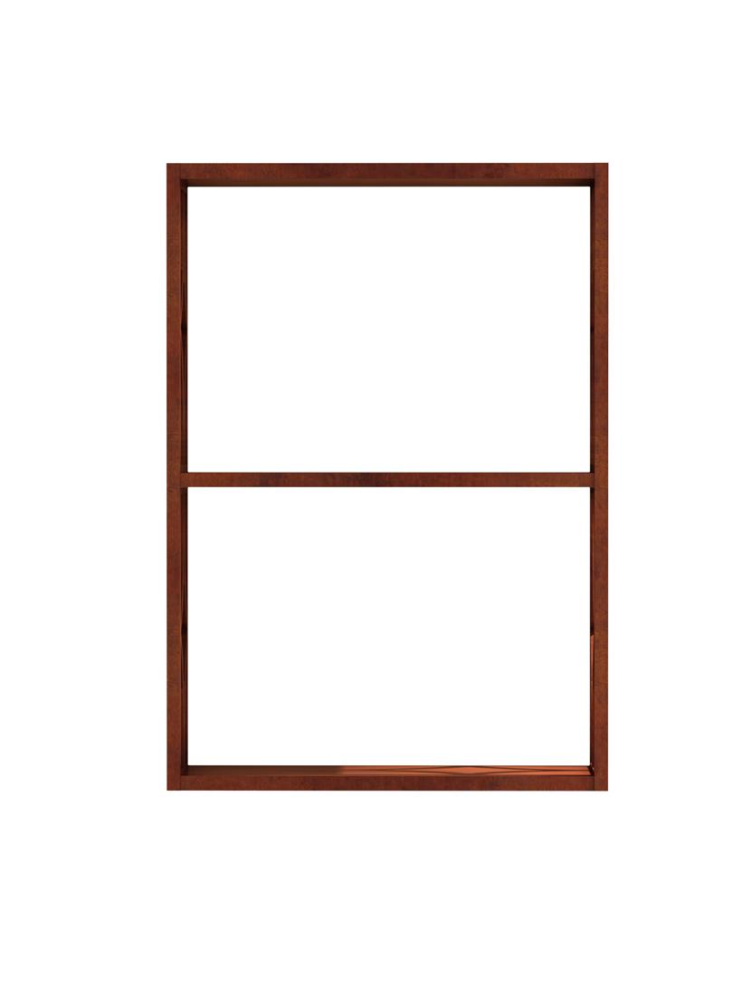 home sparkle diamond two - tier mdf wall shelf (brown) - 18078268 - Standard Image - 2