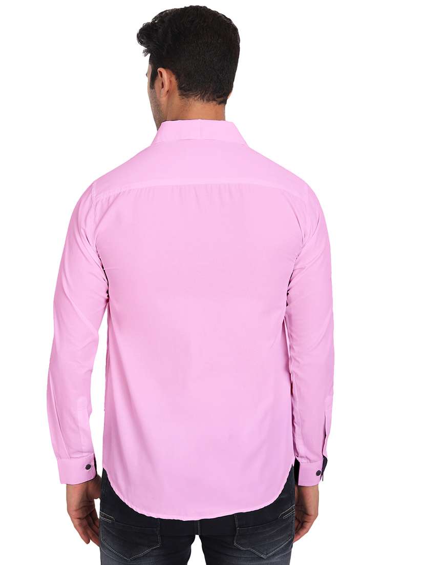 Mens Solid Casual Shirt - 18079857 -  Standard Image - 2