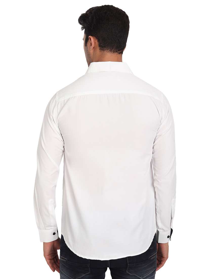 Mens Solid Casual Shirt - 18079858 -  Standard Image - 2