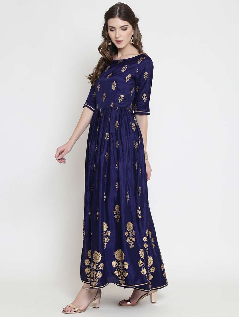 women's flared kurta - 18081066 - Standard Image - 2