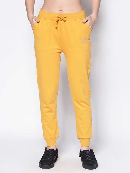 drawstring waist solid track pant - 18081108 - Standard Image - 0