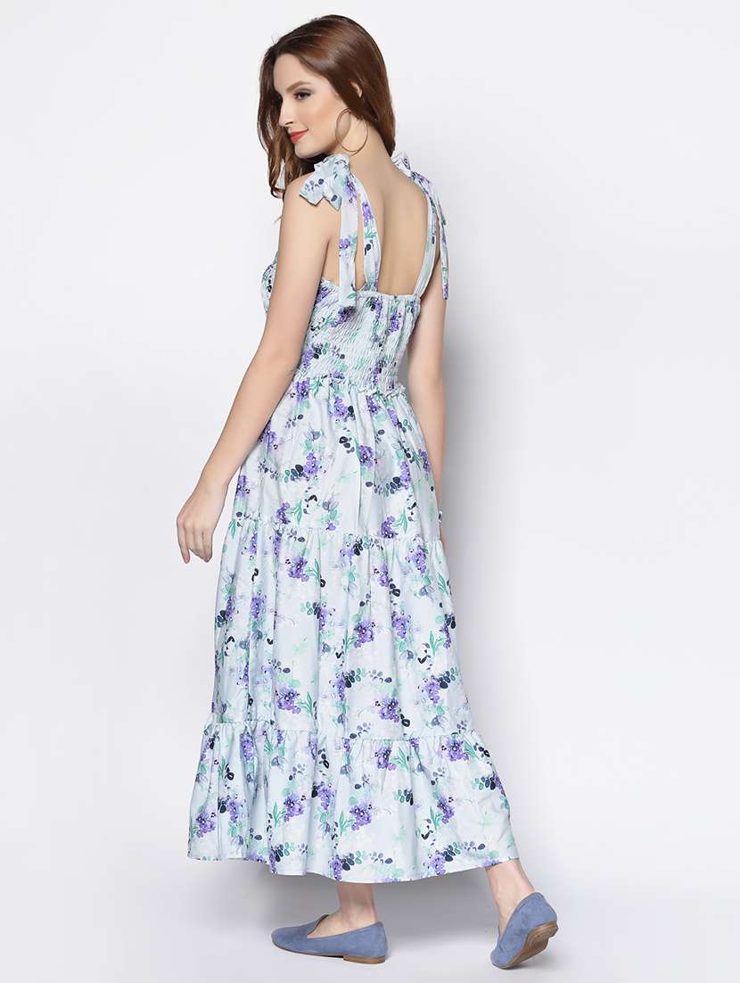 women's tiered dress floral dress - 18081113 -  Standard Image - 2
