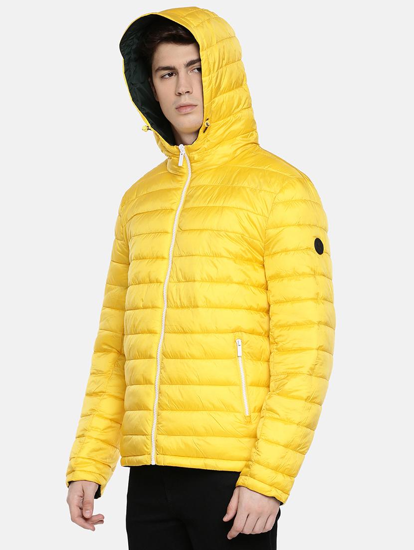 green solid quilted jacket - 18083848 - Standard Image - 2