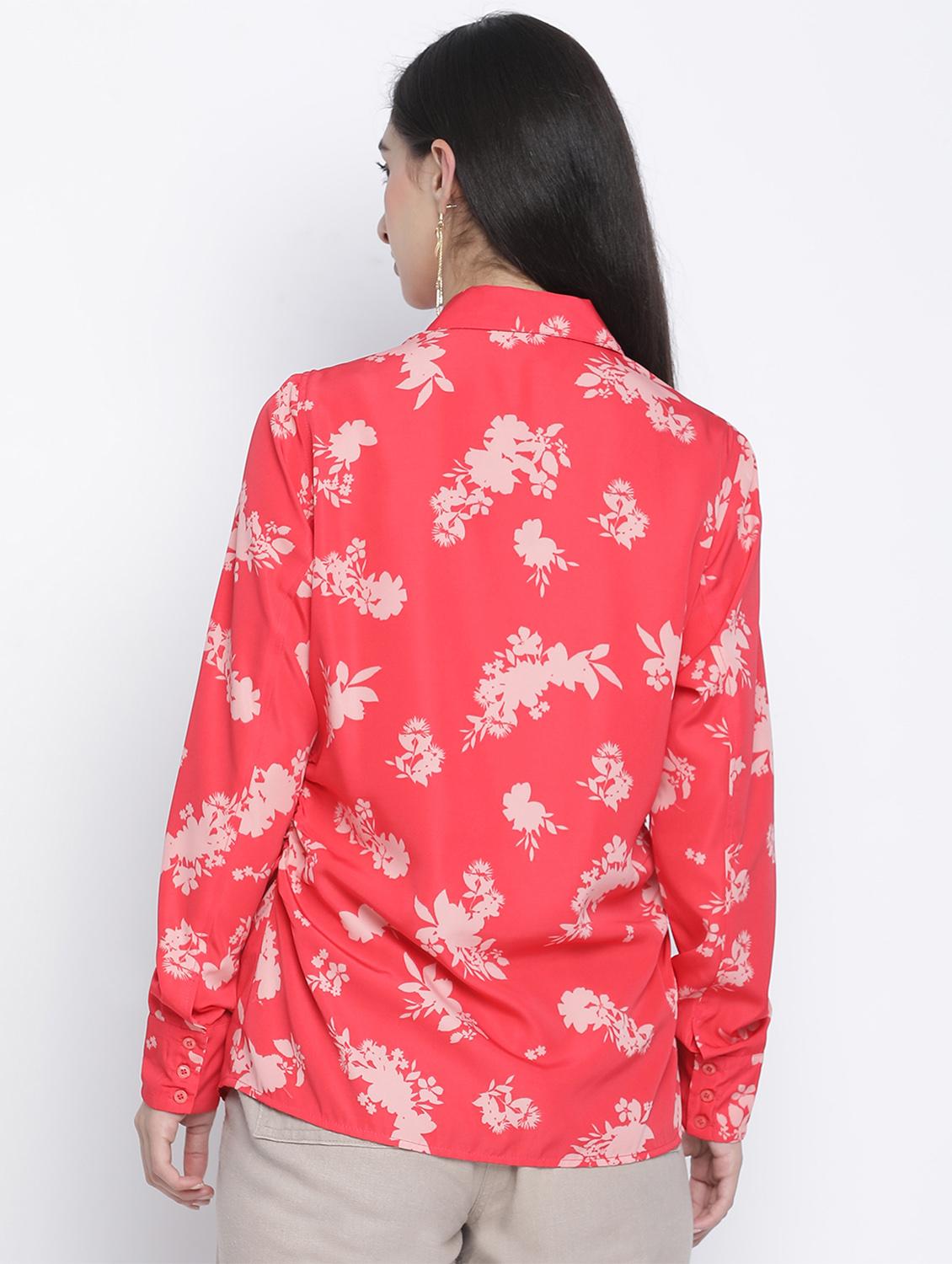 long sleeved floral shirt - 18105924 - Standard Image - 2