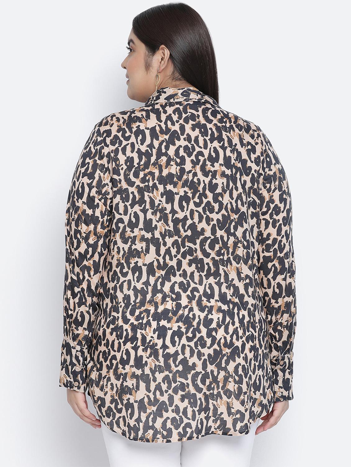 long sleeved animal shirt - 18105927 - Standard Image - 2