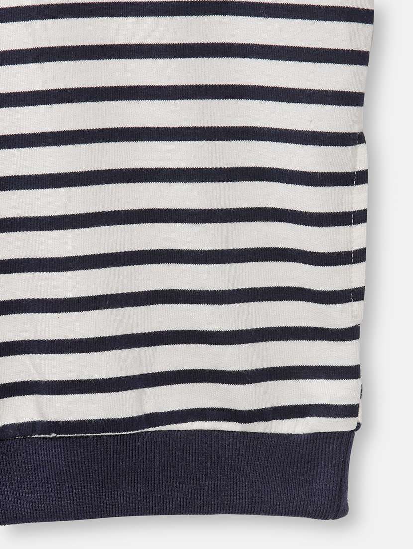 white cotton sweatshirt - 18106340 - Standard Image - 2