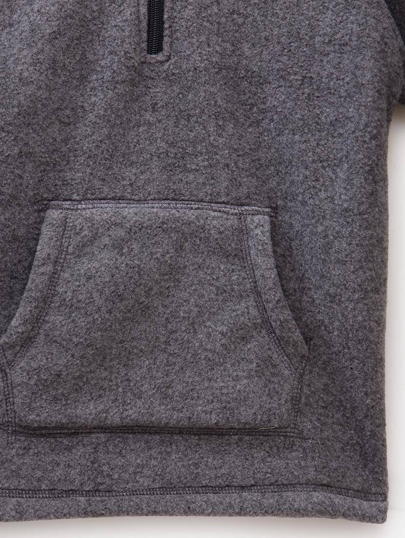 grey cotton sweatshirt - 18106341 - Standard Image - 2