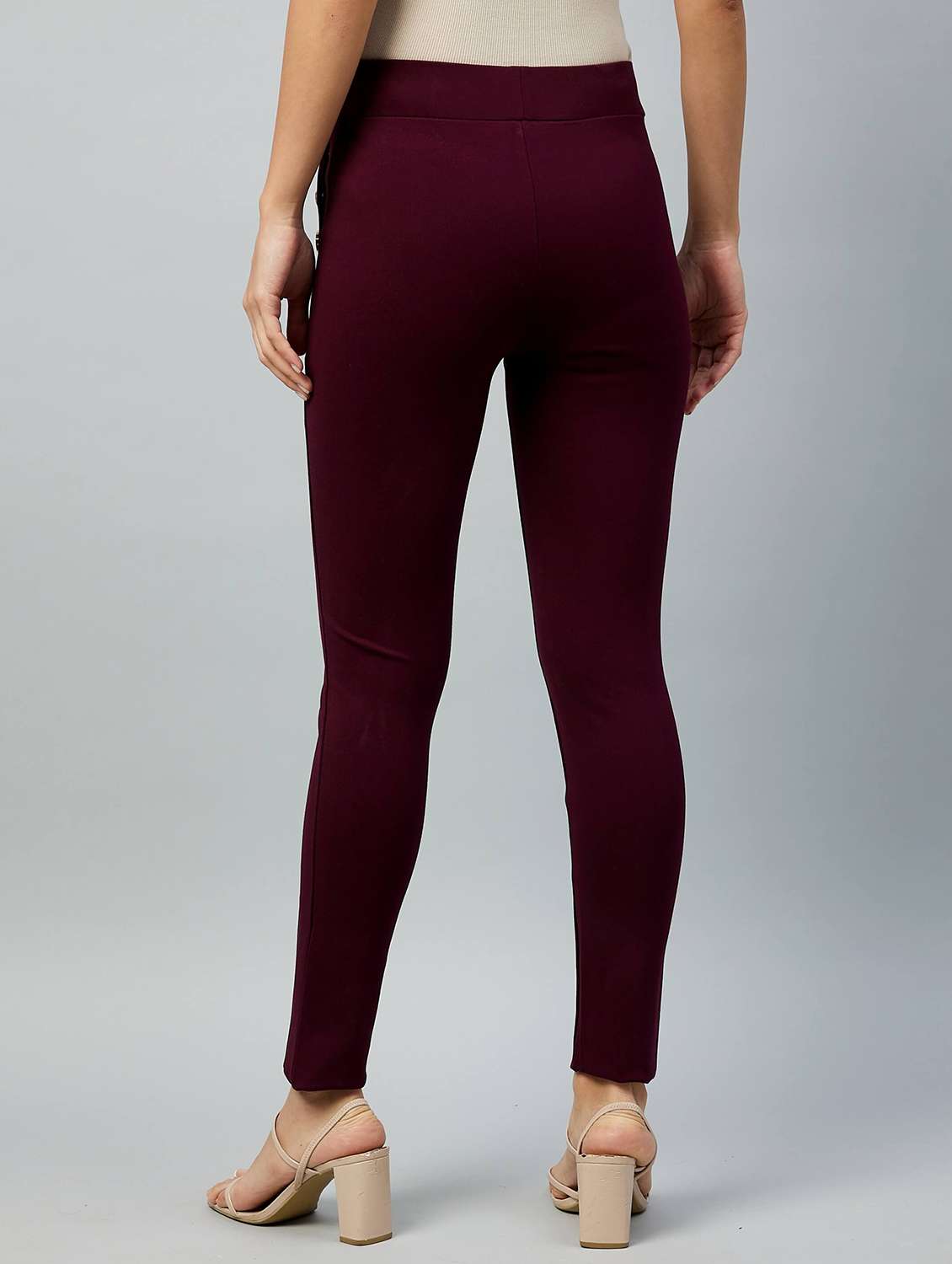 high rise solid jegging - 18106531 -  Standard Image - 2