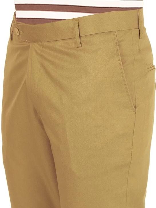light blue cotton trousers - 18107926 - Standard Image - 2