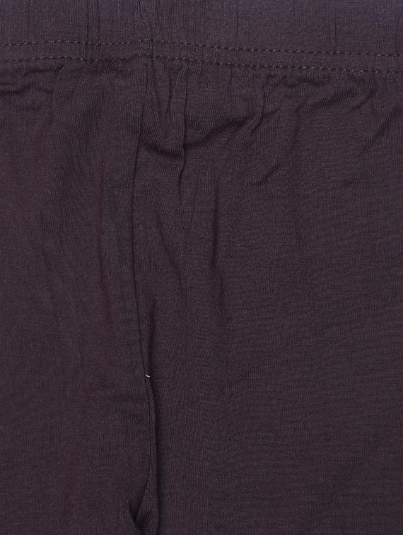 grey solid legging - 18109191 - Standard Image - 2