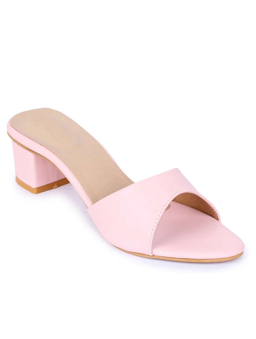 slip on heel sandals