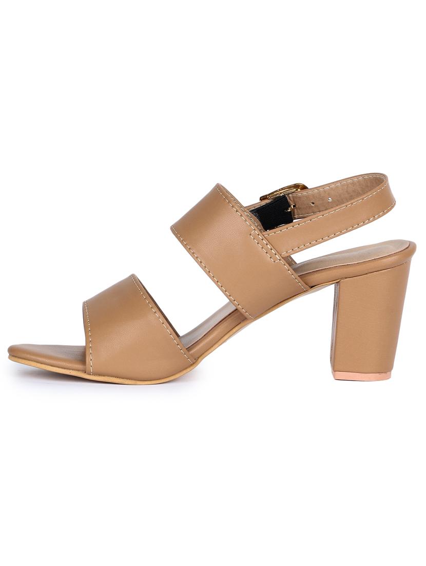 slip on heel sandals - 18110023 - Standard Image - 2