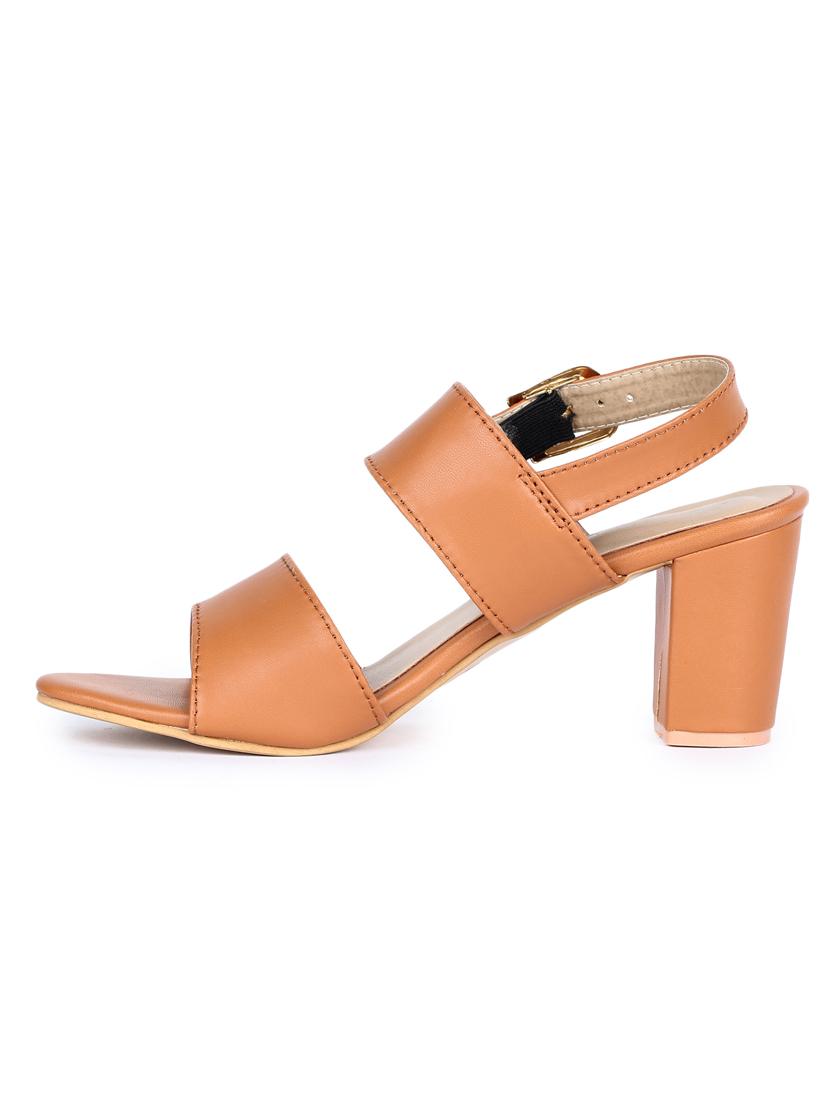 slip on heel sandals - 18110025 - Standard Image - 2