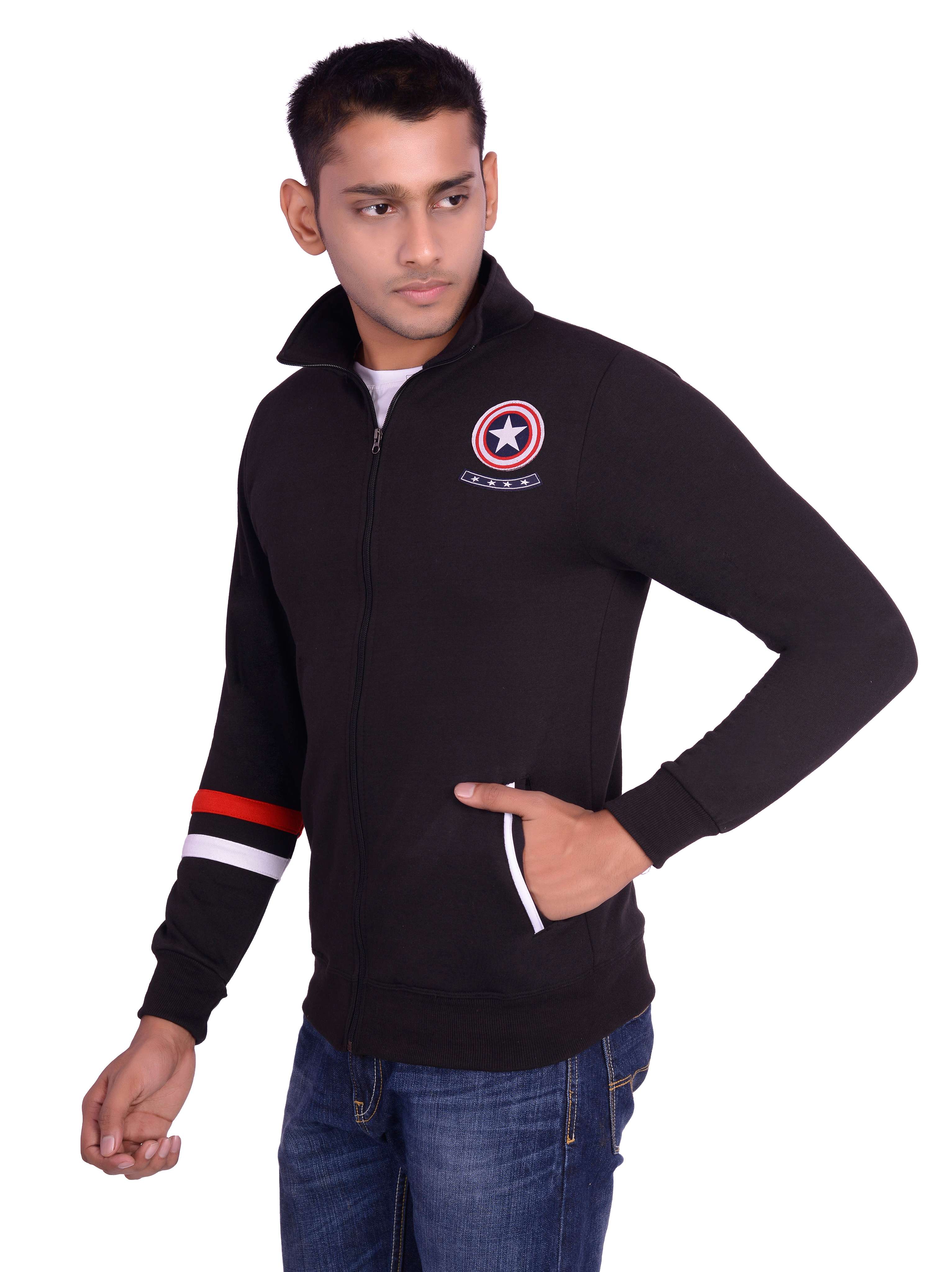 black sweatshirt for men  - 18110589 -  Standard Image - 2