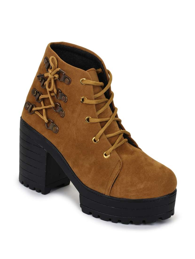 tan ankle boot