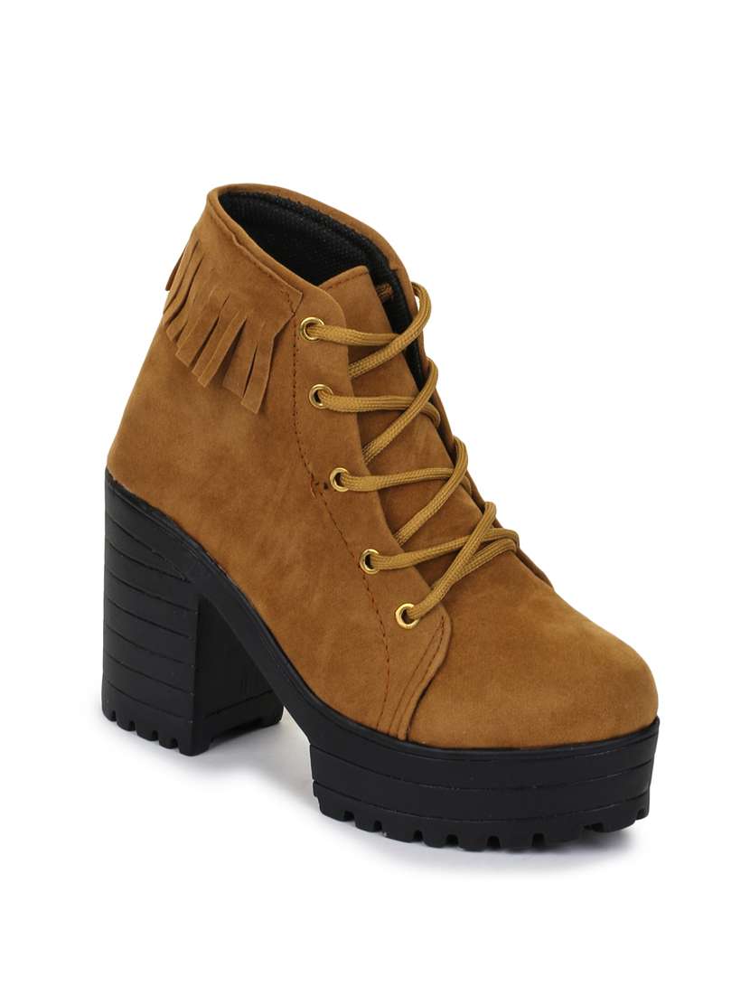 tan ankle boot