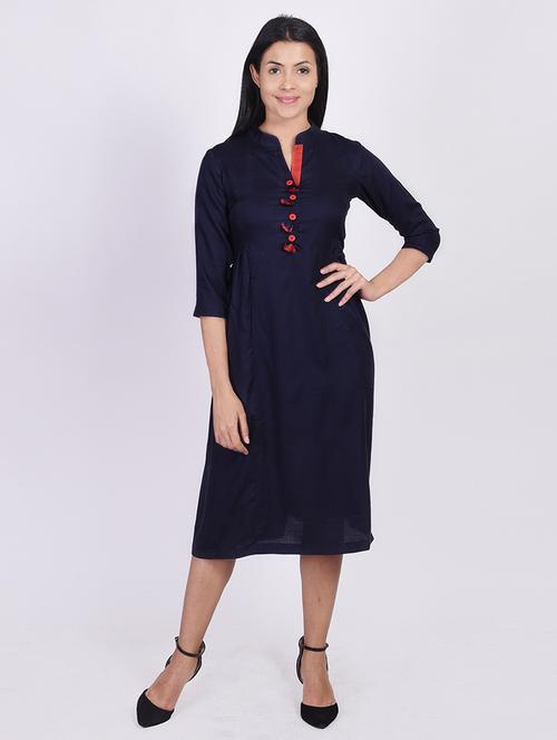 women's a-line kurta - 18111673 - Standard Image - 0