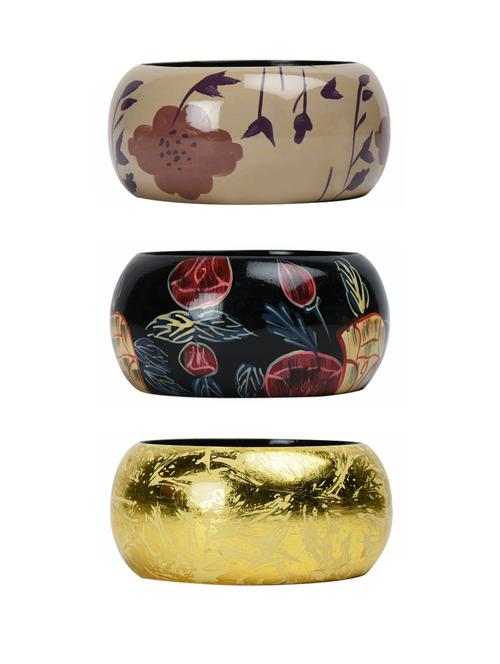 multi colored wood bangle - 18112855 - Standard Image - 0