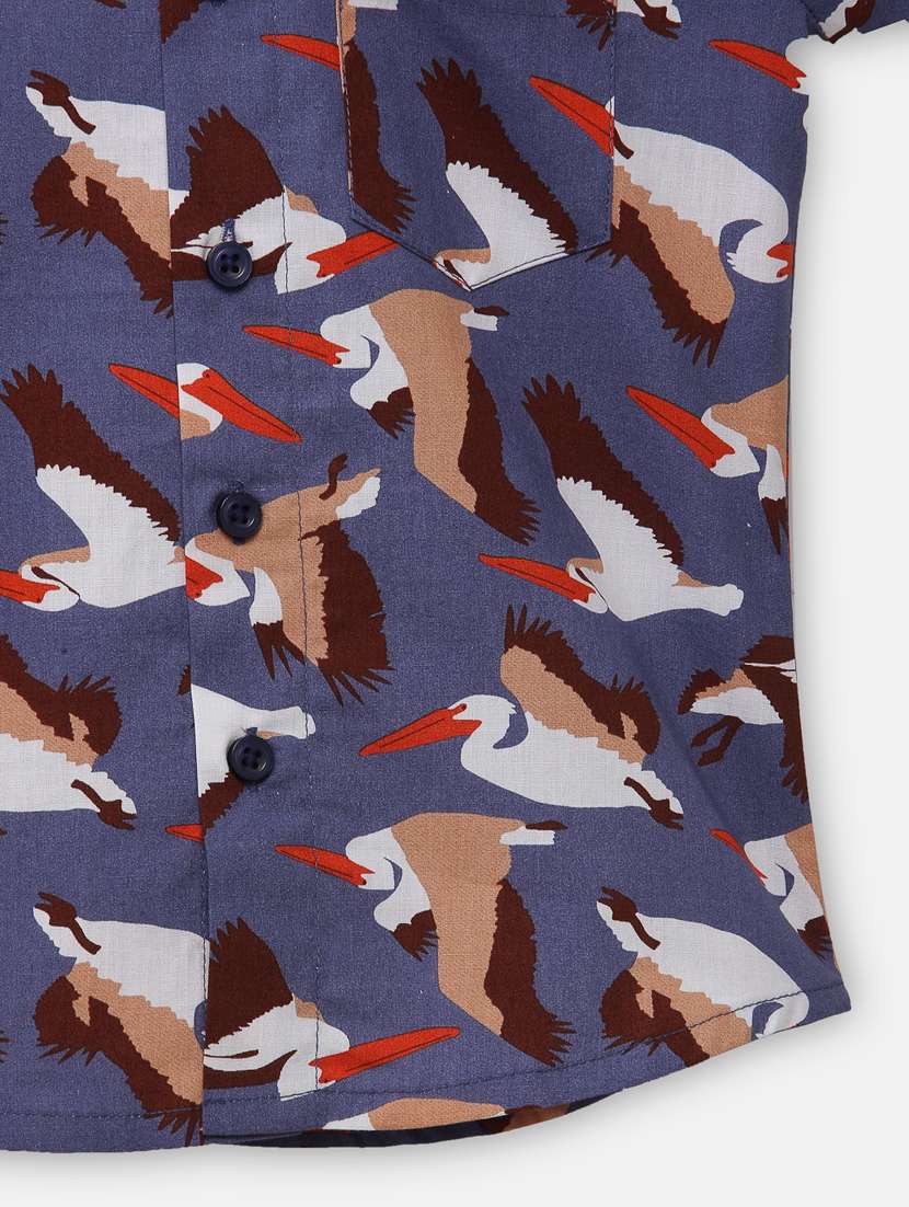 long sleeved printed shirt - 18114127 -  Standard Image - 2