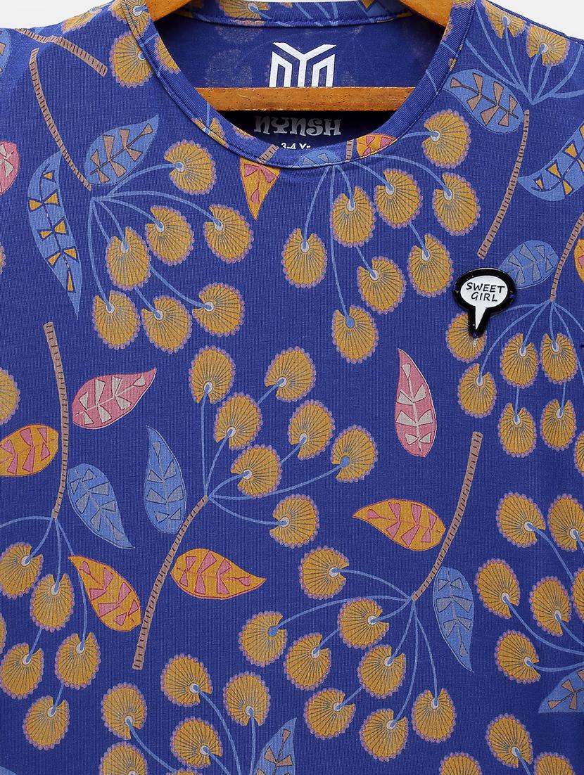 round neck printed tee - 18117483 - Standard Image - 2