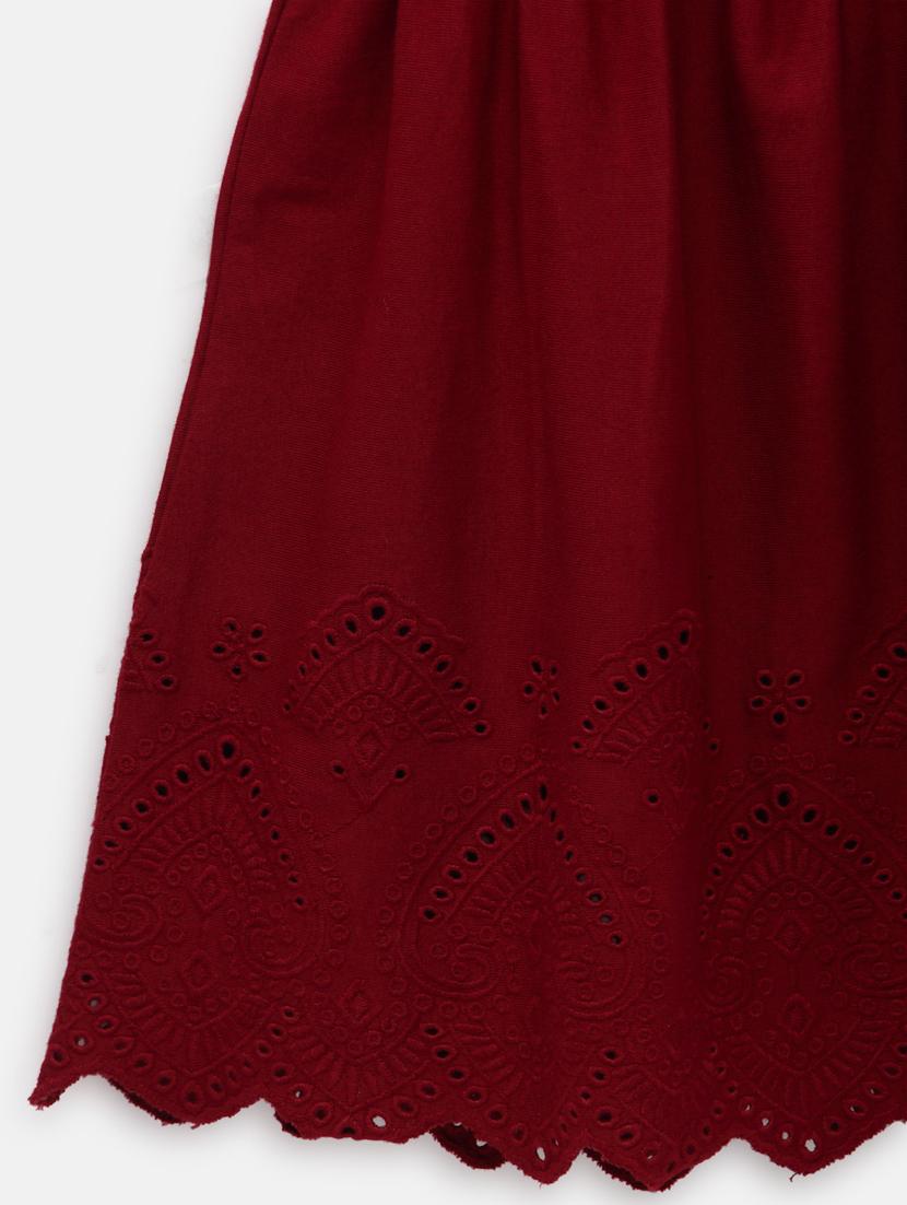 purple solid frock - 18118700 - Standard Image - 2