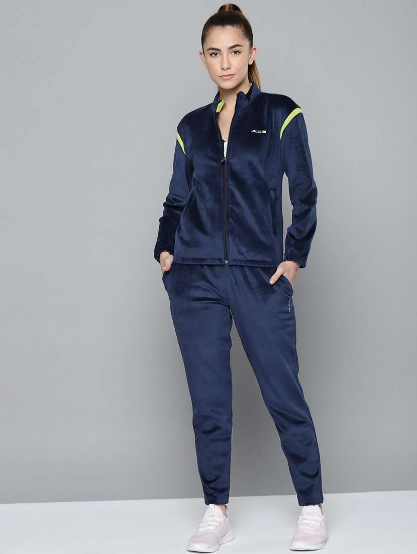 navy blue polyester coord