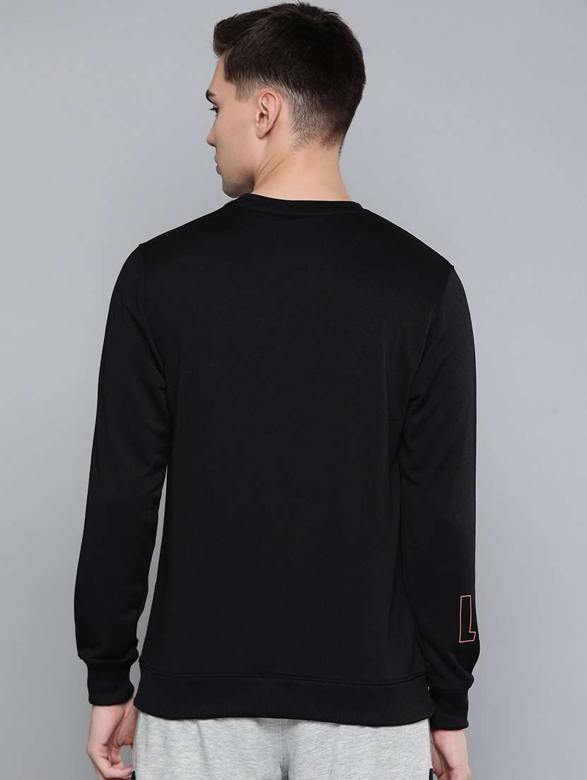 black printed sweatshirt - 18119409 -  Standard Image - 2