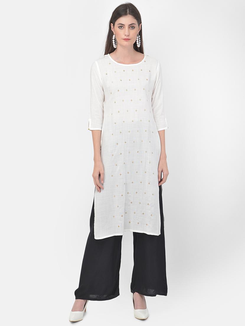 women's straight kurta - 18120063 -  Zoom Image - 0
