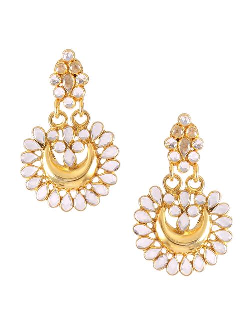 handcrafted gold earring - 18137964 - Standard Image - 0