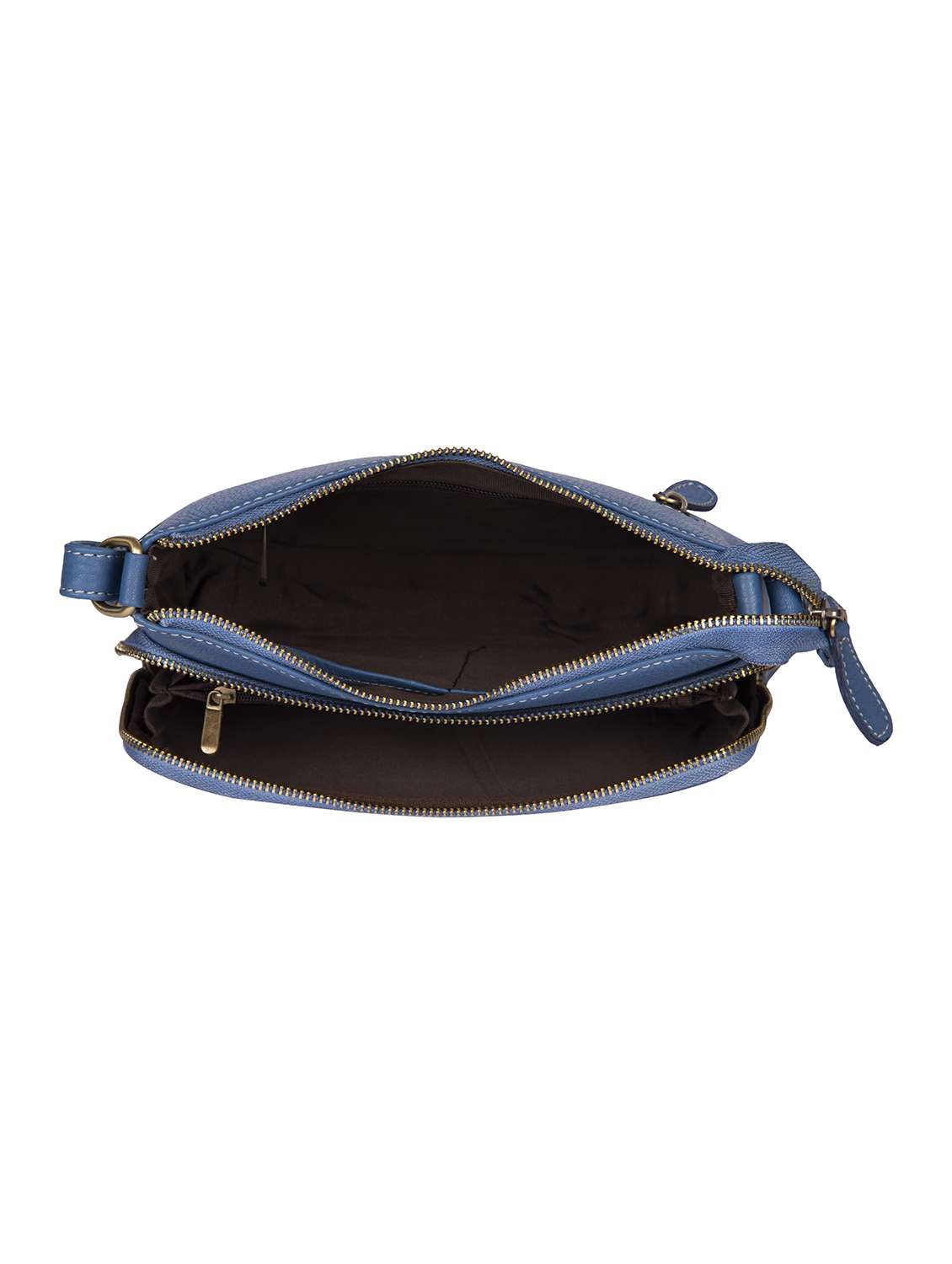 blue leather sling bag - 18138247 - Standard Image - 2