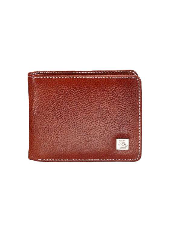 tan leather wallet