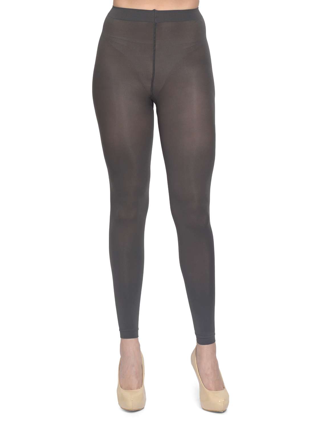 grey nylon pantyhose