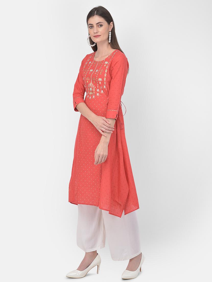 women's a-line kurta - 18141349 - Standard Image - 2