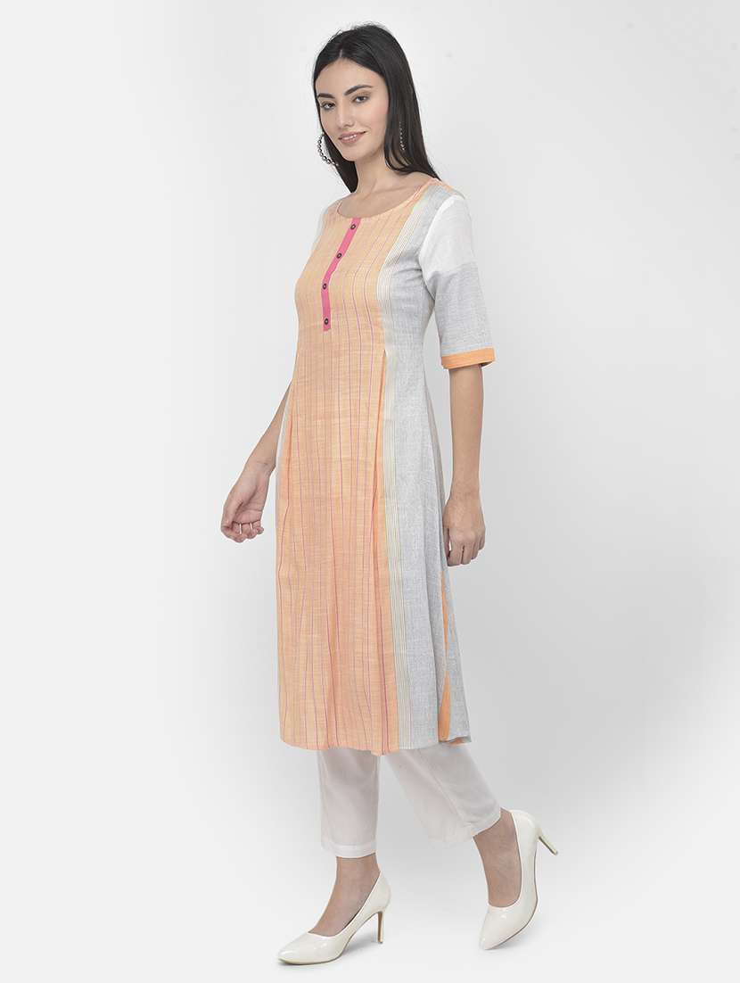 women's a-line kurta - 18141356 -  Standard Image - 2